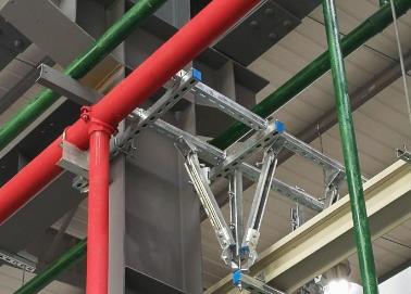 门头沟该抗震支架的整体式支吊架结构协调性好
